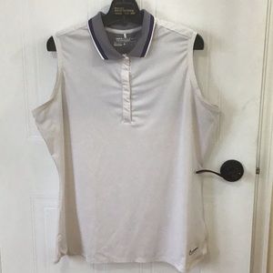 Nike Golf Tour sleeveless golf shirt.